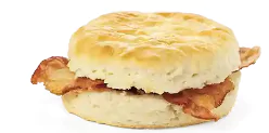 Biscuit with Bacon