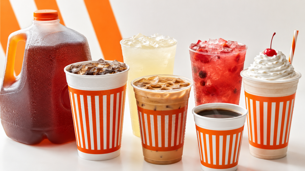Whataburger Drinks Menu
